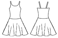 Double Strap Camisole Dress